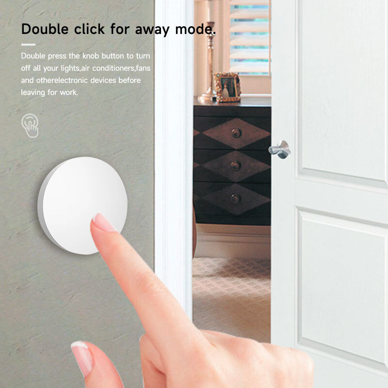 SIXWGH Tuya ZigBee 스마트 버튼 스위치 무선 리모컨 원키 멀티씬 컨트롤러 안드로이드 스마트 홈 호환