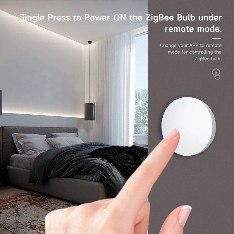 SIXWGH Tuya ZigBee 스마트 버튼 스위치 무선 리모컨 원키 멀티씬 컨트롤러 안드로이드 스마트 홈 호환