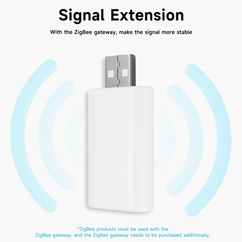 SIXWGH Zigbee 신호 중계기 확장기 부스터 Tuya 스마트 게이트웨이 USB 플러그 앤 플레이 20-30m 대형 홈 메시 네트워크 범위 확장