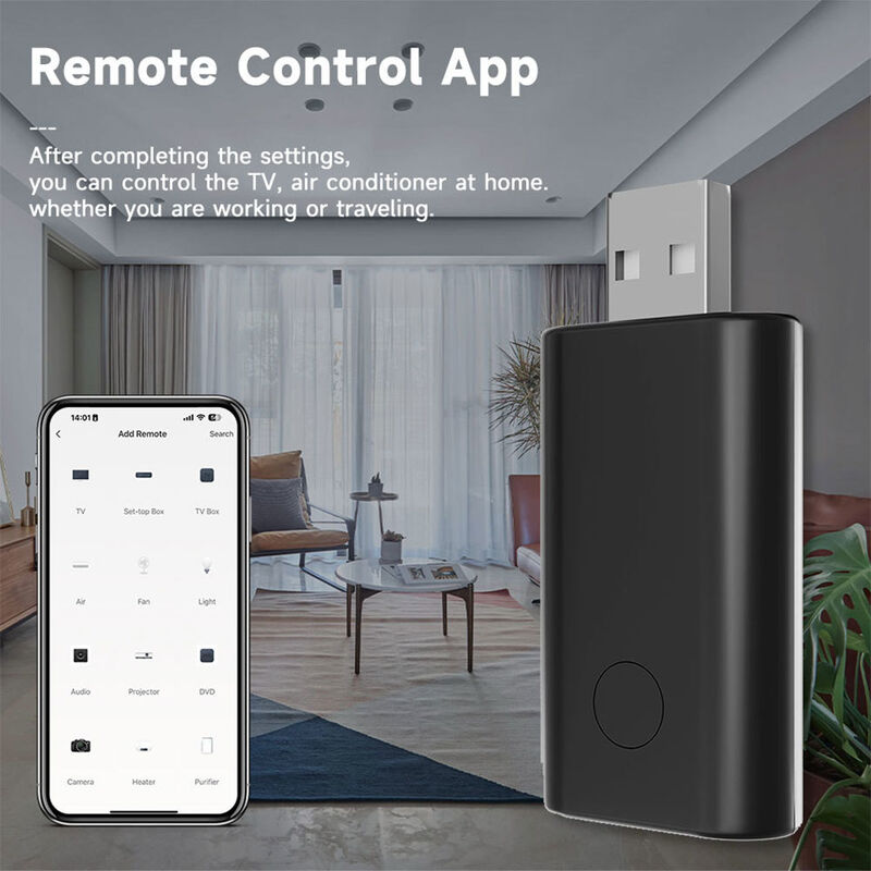 SIXWGH 유니버설 IR WiFi 리모컨 (Alexa/Google Home 앱 제어, Tuya OS, 회전 디자인) - 호텔 RV 스마트 홈 허브용