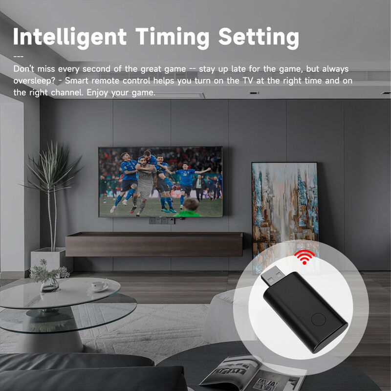 SIXWGH 유니버설 IR WiFi 리모컨 (Alexa/Google Home 앱 제어, Tuya OS, 회전 디자인) - 호텔 RV 스마트 홈 허브용