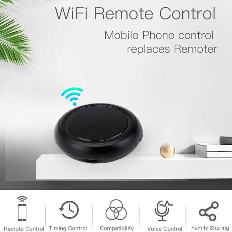 OEM/ODM 스마트 IR RF 허브, 스마트 홈 호텔 HVAC 시스템 통합을 위한 Tuya 화이트 라벨 범용 리모컨