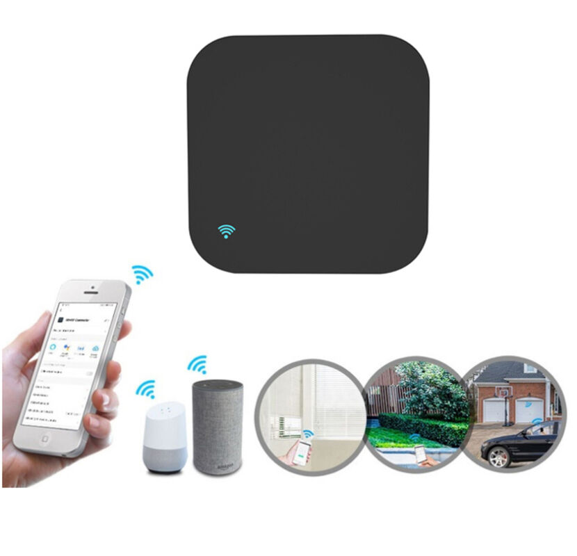 SIXWGH Tuya 스마트 파일럿 US/EU/PL 알렉사 구글 홈 호환 360° 커버리지 FCC 에르티파이드 지그비 스마트 IR 원격 제어 5V 와이파이