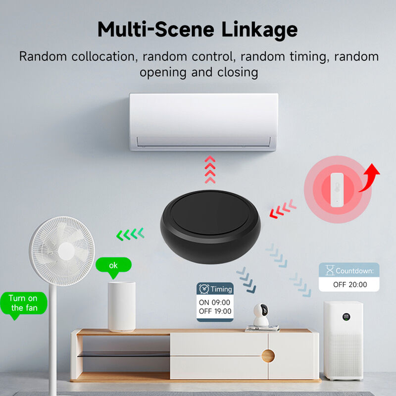 SIXWGH 유니버설 스마트 리모컨 Wi-Fi IR + RF 알렉사 구글 홈 음성 제어 433/315MHz TV 팬 Tuya 스마트 라이프 앱용