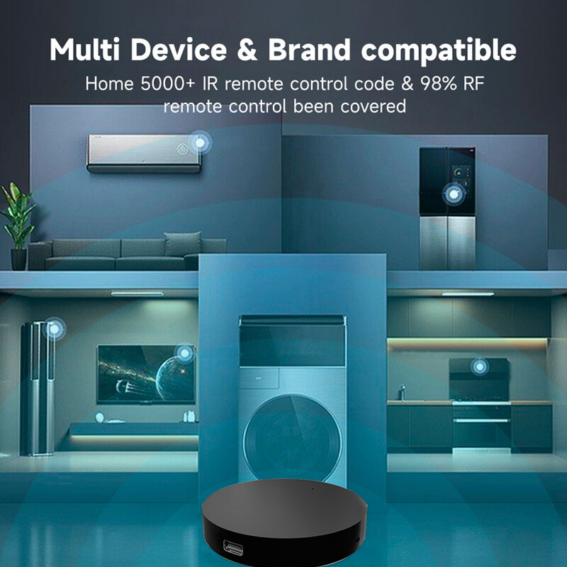 SIXWGH 유니버설 스마트 리모컨 Wi-Fi IR + RF 알렉사 구글 홈 음성 제어 433/315MHz TV 팬 Tuya 스마트 라이프 앱용