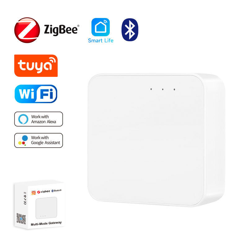 SXIWGH 소매 멀티 모드 게이트웨이 ZigBee 3.0 블루 톱 와이파이 허브 스마트 홈 제어 센터 호환 Tuya 구글 홈