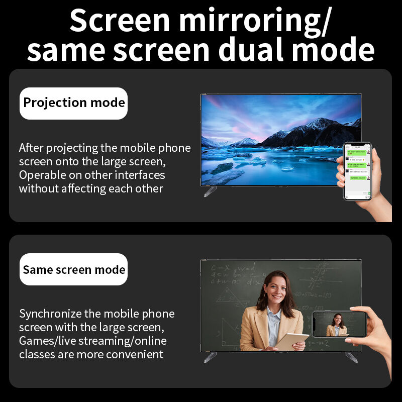 1080P Wireless Screen Sharing Device, 2.4G WiFi HDMI Mirroring Dongle, Dual Mode (Projection/Mirror), Plug & Play, Landscape/Portrait for TV, Projector, iOS, Android, Windows, Mac